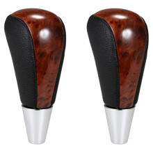 2X Car Shift Lever Knob Gear Shift Knob Lever Shifter for Prado Hilux 2011 Crown RAV4 Fortune 2012 Black