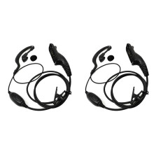 2X PTT Auricolare Microfono Auricolare per Xir P8268 P8668 APX6000 APX7000 APX2000 DP3400 DP3600 DP4400 DP4800 DGP6150 Walkie Talkie