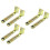 3 Pair Angle Lifting Rod Desk 7 Gear Adjusting Hinge Angle Hinge with Bracket 1