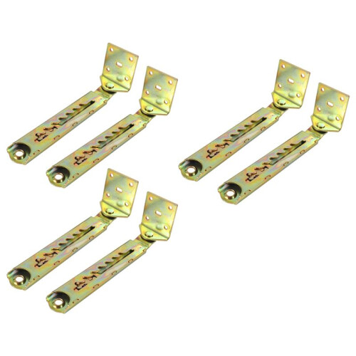 3 Pair Angle Lifting Rod Desk 7 Gear Adjusting Hinge Angle Hinge with Bracket