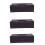 3X Portable Leather Rectangular Tissue Cover Box Holders Case Pumping Paper Hotel Home Car Gift Brown 1