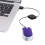 3X  USB Wired Mouse Retractable Tiny Small Mouse 1600 DPI Optical Compact Travel Mice 5