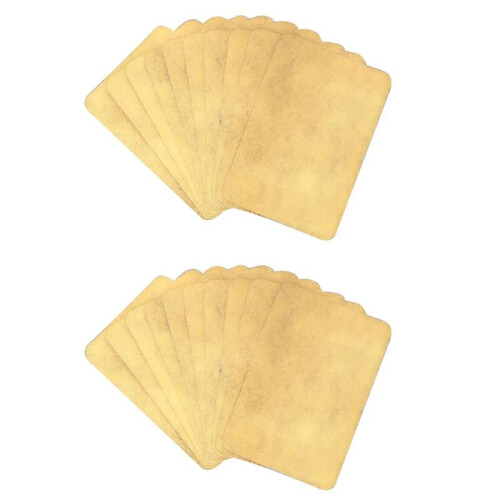 200x Ginger Back Pain Patch Neck Massage Back Body Warmer Sticker Self Heating B