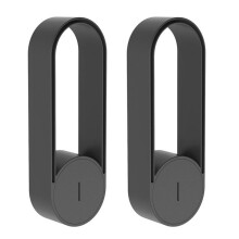 2X Purificatore D'Aria per Auto Plug-in USB Da 20 Milioni di Ioni Negativi Ionizzatore Domestico Portatile Nero
