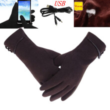 Winter Cycling Gloves for Men Women, Touch Screen Padded Bike Glove Water Resistant Windproof Warm Anti-Slip for Running, Biking, Workout, Coffee