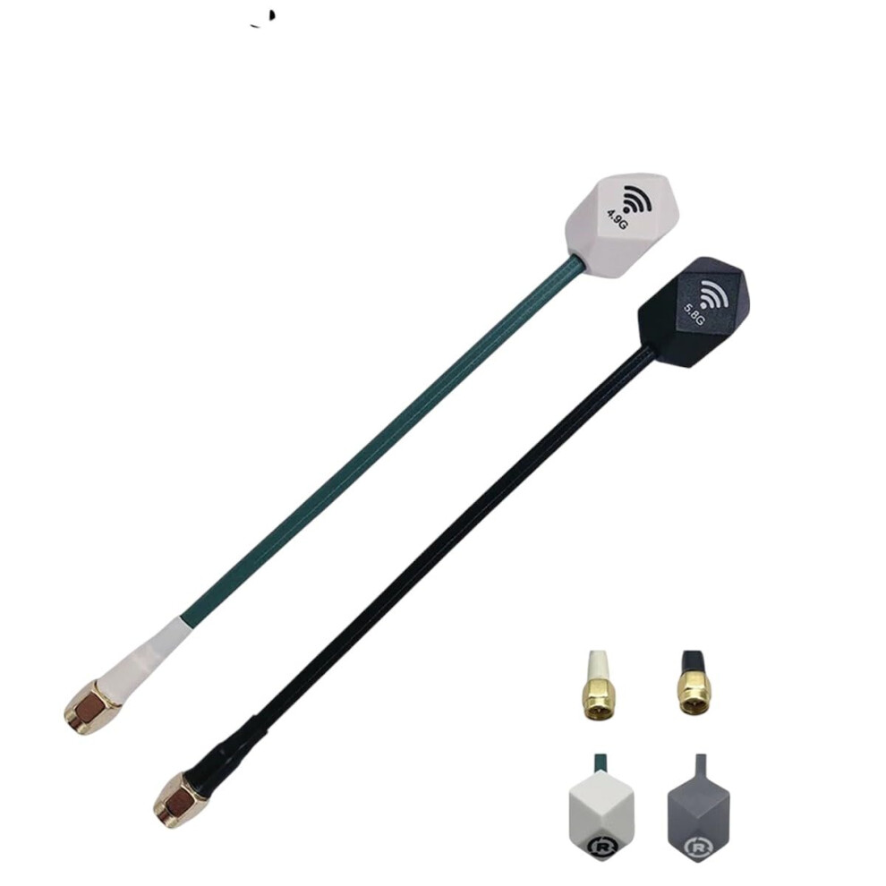 Dual Band 4.9Ghz 5.8Ghz Rhcp Fpv Drone Antenna 3Dbi Omnidirectional Sma Rpsma 152Mm 9092120855630