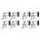 8 Pack Solar Panel Holders, Roof Hooks, 10-60 Attachment Solar Module, Adjustable Pv Module Holder for Solar Panel 1