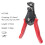 2X HS-700B Cable Stripper Insulated Wire Stripper Automatic Wire Stripper Multifunctional Automatic Solar Cable Stripper 4