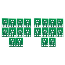 20Pcs SOT23 SOT23-3 Turn SIP3 Double-Side SMD Turn DIP SIP3 Adapter Converter Plate SOT SIP IC Socket PCB Board DIY Kit