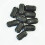 80 Pcs Movable 7mm Inner Diameter Black Ferrite Core Ring Cable Clip 3