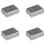 4X FJGEAR USB 2.0 Auto Sharing  2 Port HUB Adapter Switcher for 2 PC Printer USB  Devices Support Windows 2