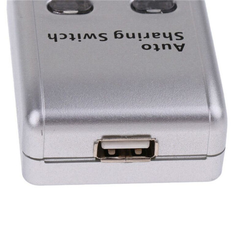 4X FJGEAR USB 2.0 Auto Sharing  2 Port HUB Adapter Switcher for 2 PC Printer USB  Devices Support Windows 2