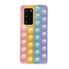 Case for Samsung Galaxy A20S Soft Silicone Pop Bubble Fidget Cover Stress Relief Protective Shell