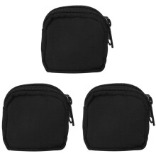 3X Petite Pochette Extérieure, Bourse Organisateur Équipement Armée Doux (Imperméable )Gadget Utilitaire Edc En Nylon Couverture de Sac À Taille