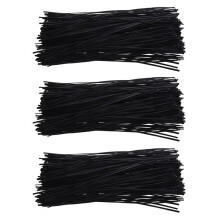 600Pcs Plastic Shell Package Wiederverwendbare Twist Ties Kabelbinder 150mm