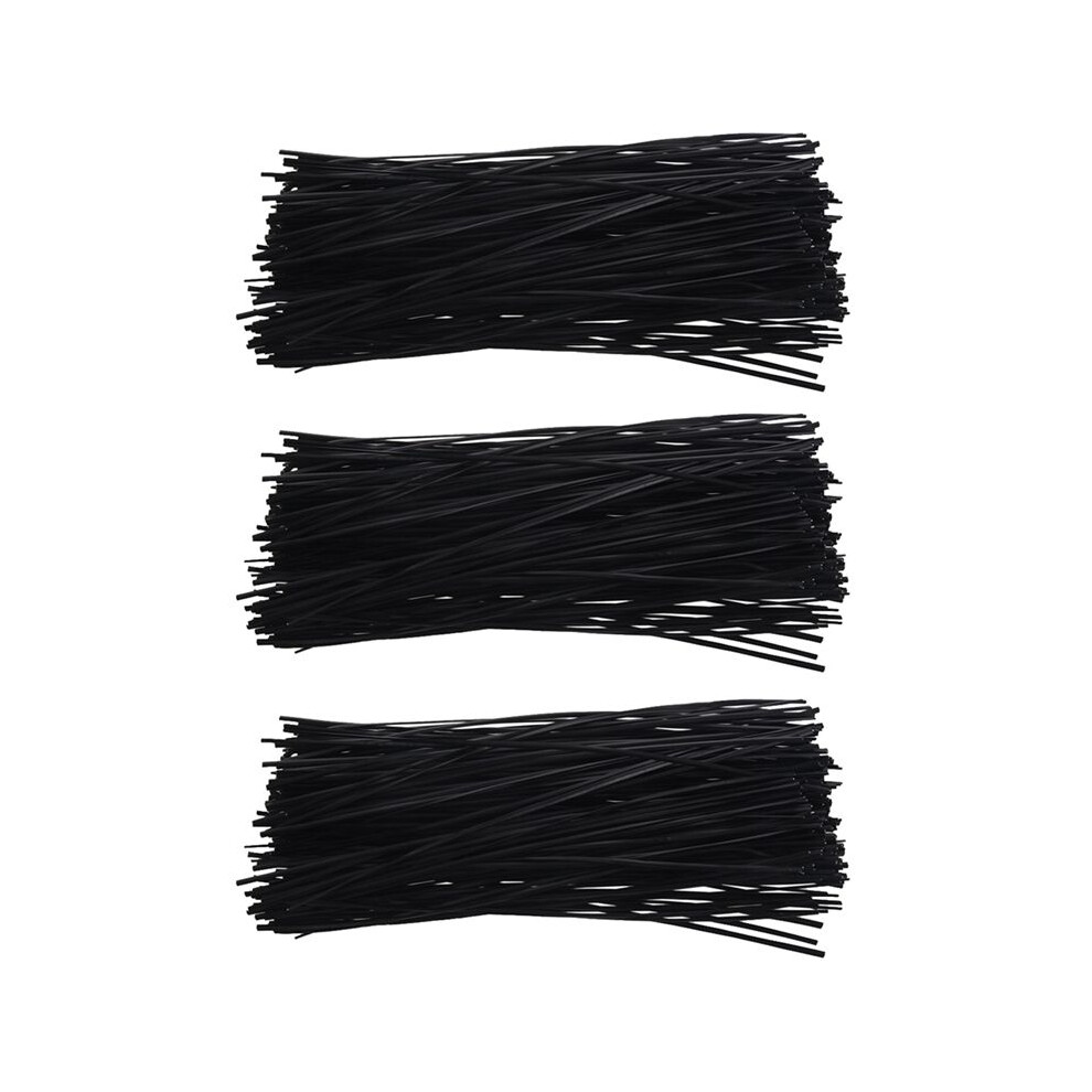 600Pcs Plastic Shell Package Reusable Twist Ties Cable Fasteners 150Mm 6033972784948