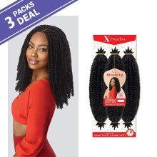Synthetic Crochet Braids - X PRESSION TWISTED UP SPRINGY AFRO TWIST 16" (3-PACK, 4) MULTI PACK DEAL!