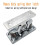 2 Stuks Veerbelaste Deur Easy Lock Stop Catch Release Klem Dubbele Roller Catch (Mp-3) 4