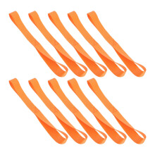 10Pcs Soft Loop Straps for Cars and Motorcycles Dirt Bike Straps