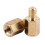 50 Pcs PC PCB Motherboard Brass Standoff Hexagonal Spacer M3 6+4mm 1