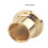 24Pcs Gold Plated RCA Protection Cap Short Circuit Socket Phono Connector RCA Shielding Socket Protect Cover,Gold 6