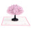 3D Stereo Greeting Card Wedding Invitation Rose Design 1