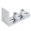 Floor Guide for Bottom Of Sliding Barn Doors Adjustable Wall Mount Stay Roller Guide  Bearings 10