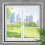 Easy Install Mosquito Screen Net for Windows No Drill Hook Loop Tape Removable Washable Mesh for Bug Protection and Ventilation 1