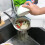 Stainless Steel Sink Filter Basket With Sponge Efficient Drainage Multi Functional Kitchen Organizer 6