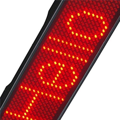 4X  LED Name Badge Rechargeable Light Sign DIY Programmable Scrolling Message Board Display LED,Type 2 1