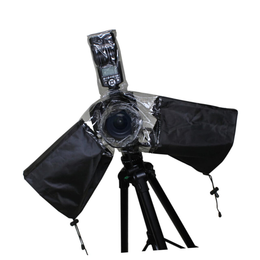 Lens Protection Rain Camera Cover Dslr Camera Raincoat Black 9771547128991