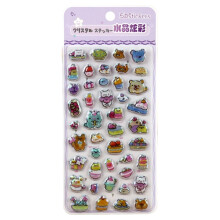 Puffier Sticker Sheets Adorable Small 3D Sticker-small animals