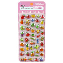 Puffier Sticker Cute Decorative Sticker for Scrapbooking-fruit