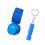 Loud Bear Bells with Emergency Whistling Set Bear-Blue 1