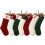 18" Embroidered Monogram Knitted Christmas Stocking 3
