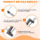 Clamp-Type Flexible Shaft Rotary Grinder Bracket Electric Mill Telescopic Bracket Desktop Support Workbench Hook Rack 8