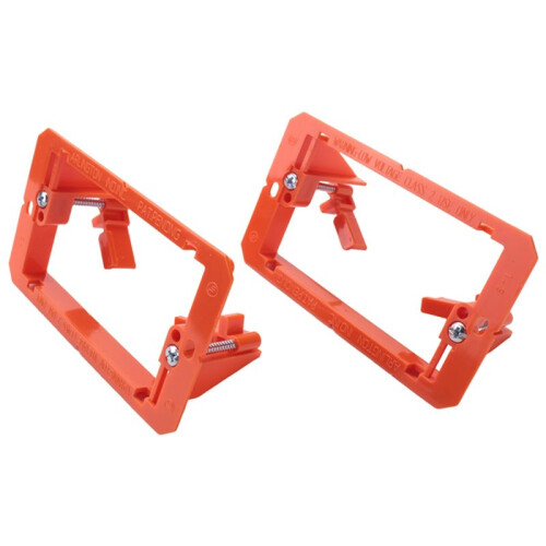 Low Voltage Mounting Bracket 1 Gang Multipurpose Drywall Mounting Wall Plate Bracket - (Single Gang, 30 Pack) 2
