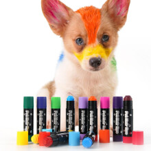 Dog Color Temporary Pet Hair Dye Washable NonToxic Color for Creative Styling of Dogs, Cats, Horses Animals Ref: 1656