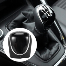 6 Speed Car PU Leather Gear Shift Knob Shift Lever for Mondeo IV S-MAX C-MAX Transit Focus MK3 MK4