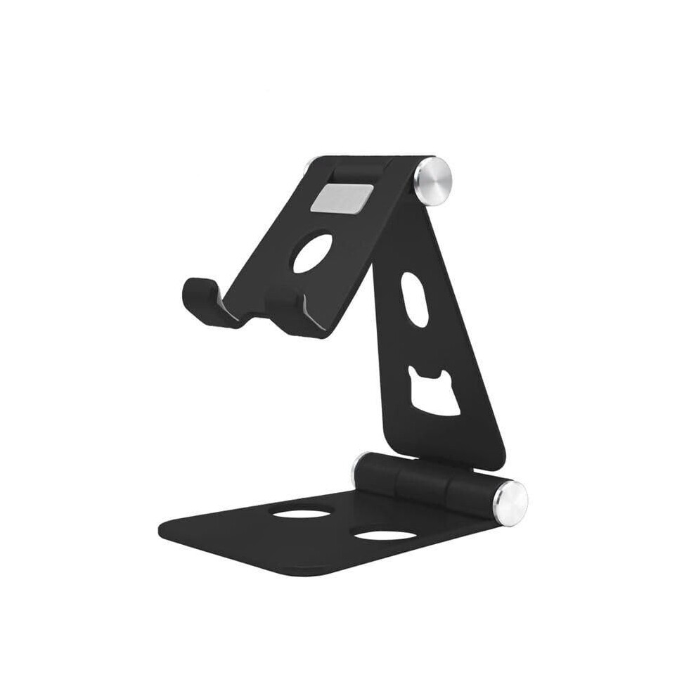 Adjustable Tablet Stand For Desk, Universal Phone And Tablet Holder With Stable Aluminum Build, Black 9330225113423