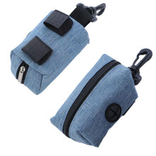 Poop Bag Dispenser for Dogs, Pack of 2 Portable Dog Waste Bag Holder
