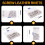 Chicago Screw Leather Rivets Assorted Screw Rivets M5 Chicago Binding Screws for Decorating PU  Belts(110PCS)A 2