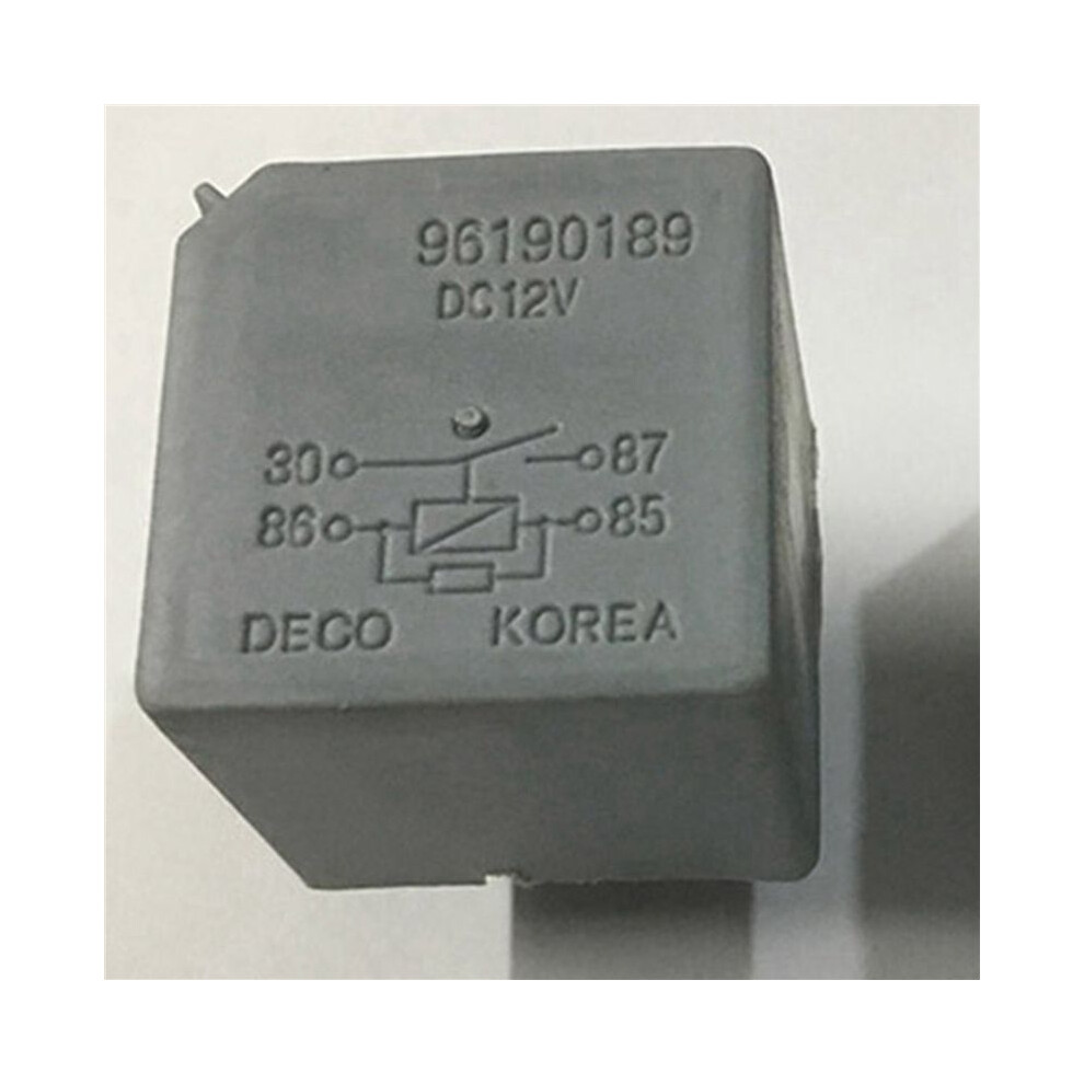 2X Automotive Relay For Optra / Aveo 96190189 Car Relay Grey 4713136694635