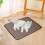 Quilted Cooling Pet Mat with Thermal-Regulating Fabric, Multi-Surface Application for Summer Comfort 4
