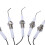 Ignition Part Plug Ceramic Electrode Igniter with Wire 30cm in Round 2.3mm Terminal 15Pcs/Lot 6
