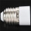 10X Adaptateur de Douille E14 Vers E27 pour Lampe LED 6