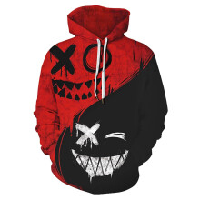 Men's Casual Hooded Jumper 3D Print Sweatshirts Fun Hoodie Long Sleeve