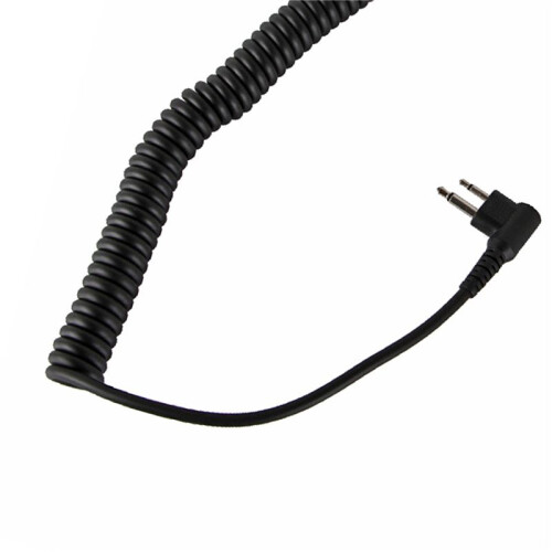 4X 2pin 4 Wire Speaker MIC Cable Spring  for  GP88S GP3688 GP2000 PMMN4013A 1