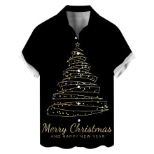 Men's Christmas Shirt Slim Fit Xmas Shirts Christmas Theme Shirt Christmas Print Winter Shirts 3D Print Christmas Sweatshirt Funny Funky Ref: 1561