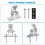 8 Pack Solar Panel Holders, Roof Hooks, 10-60 Attachment Solar Module, Adjustable Pv Module Holder for Solar Panel 3